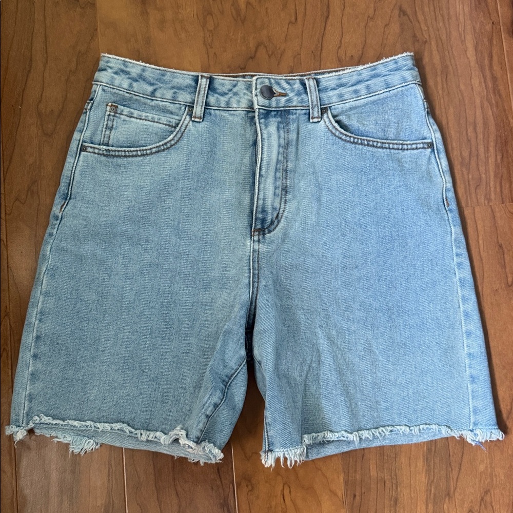 High-Rise Billabong Denim Women's Shorts